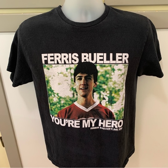 Paramount Other - ❤️ $5.00 SALE! Save Ferris Cameron Ferris Bueller's Day Off Blk T-Shirt M Unisex